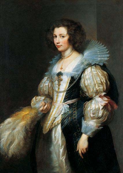 Anthony Van Dyck Marie Louise de Tassis, Antwerp 1630